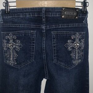 TRU LUX jeans size 26/2.  Flair leg. A23#